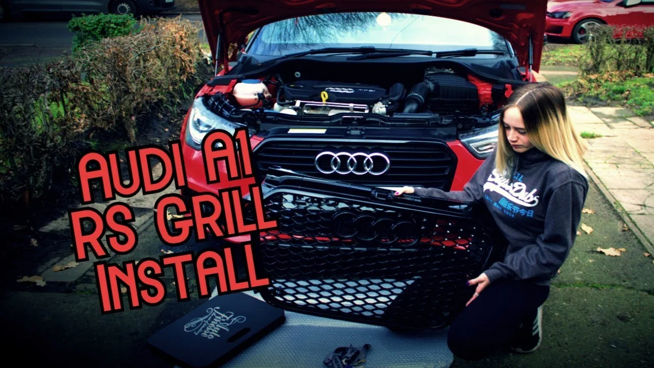 AUDI A1 RS GRILL INSTALLATION