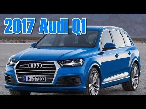 Intérieur et extérieur redessinés de l’Audi Q1 2017