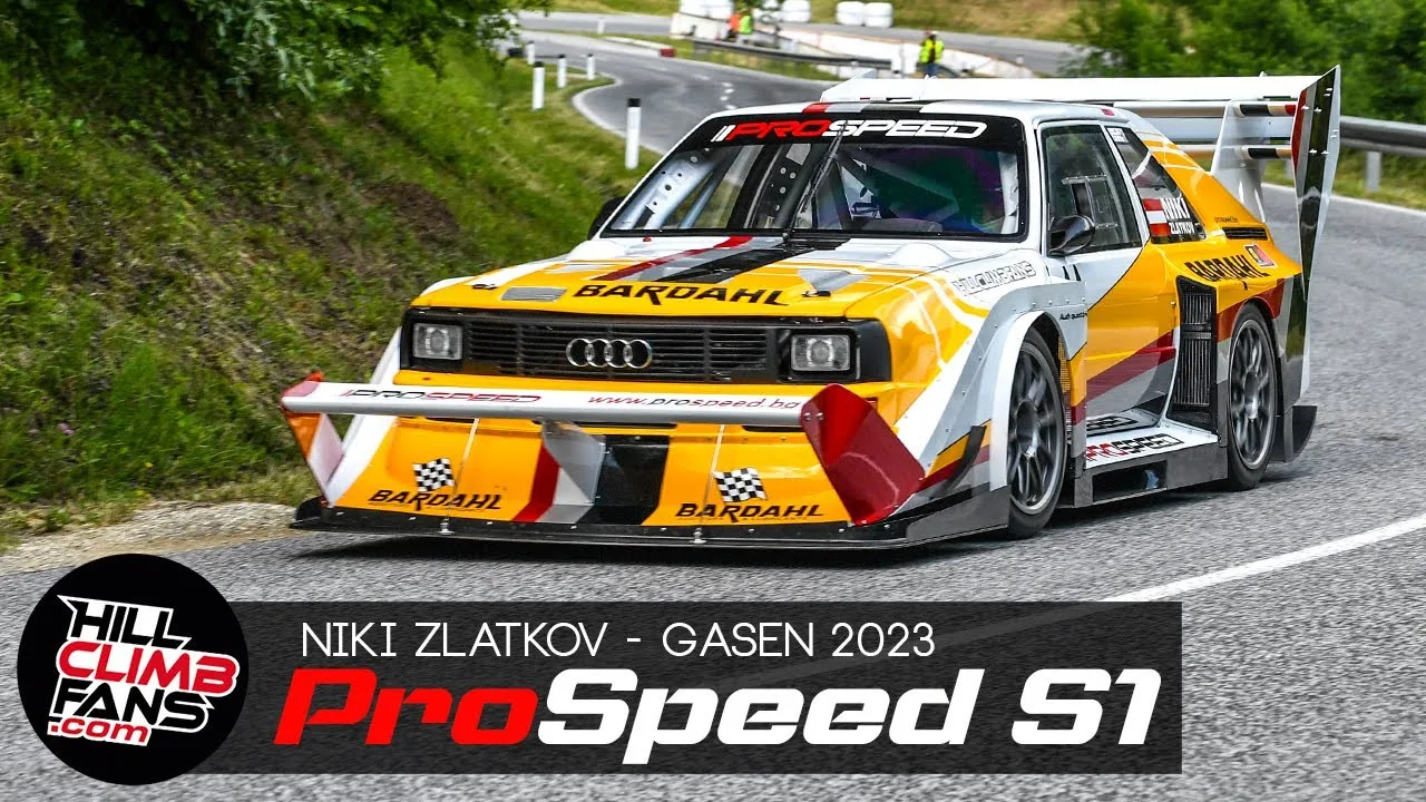 nouvelle Audi S1 ​​Pikes Peak quattro PROSPEED – Niki Zlatkov || Course de côte Gasen 2023