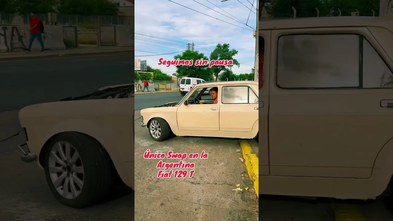 Único Swap de la argentina Fiat 129 1.4 Turbo #fiat #automobile #audia1 #golf #fiatargentina #128