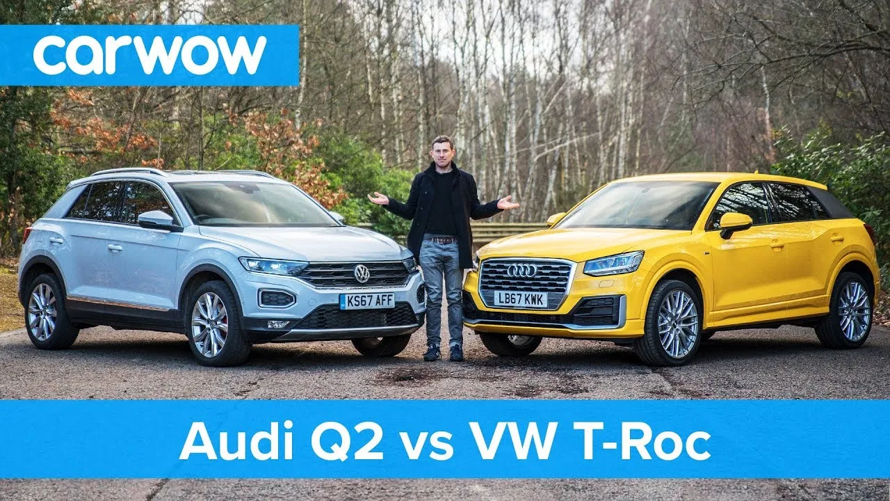 Test du VW T-Roc vs Audi Q2 : quel est le meilleur ? | carwow