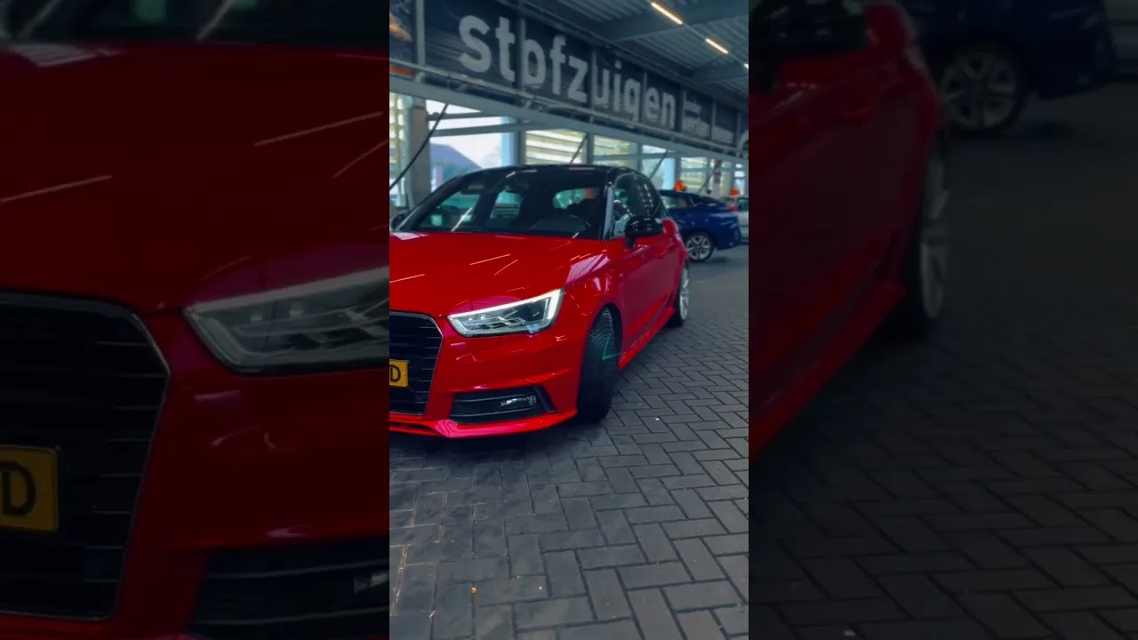 Audi A1 Sportback S-line Misano red / Briljant black