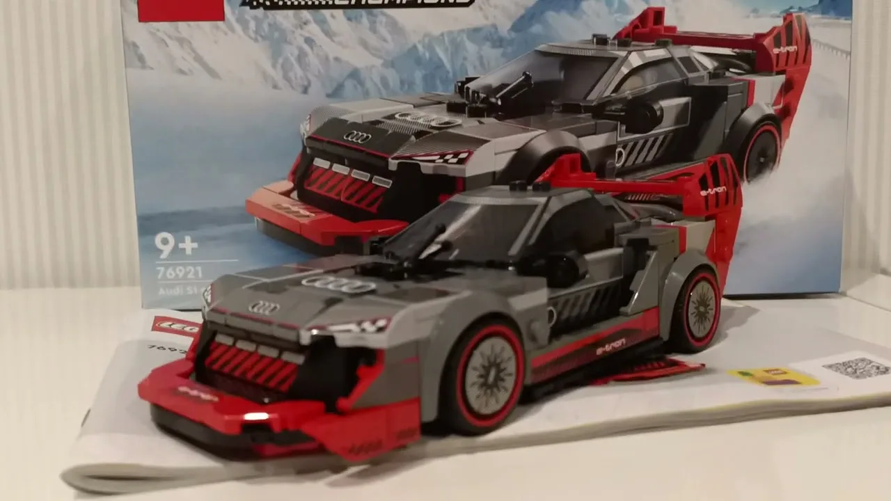 recenzja zestawu Audi S1 e-tron quattro LEGO speed champions