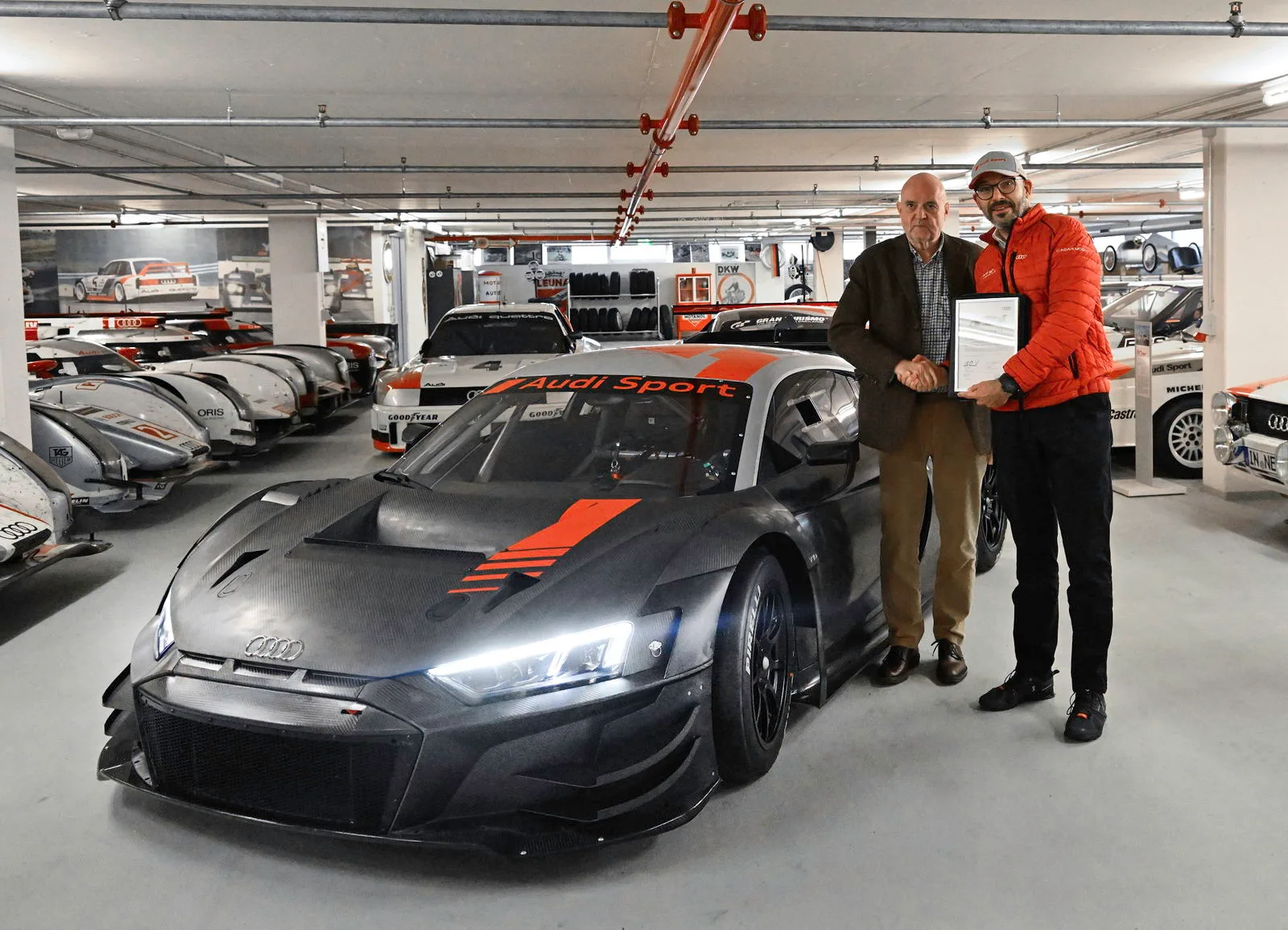 Audi livre la 310e et dernière voiture de course R8 LMS GT3