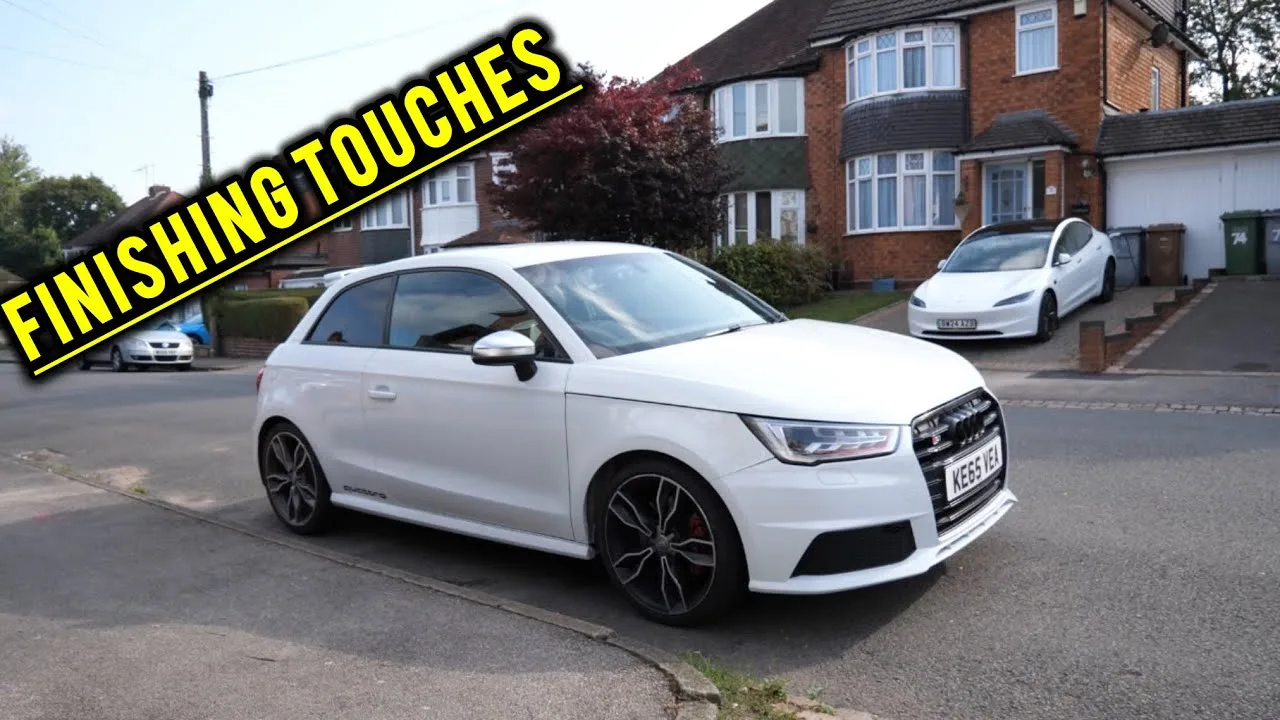 MON AUDI S1 QUATTRO ÉPAVÉ FINITIONS TOUCHES
