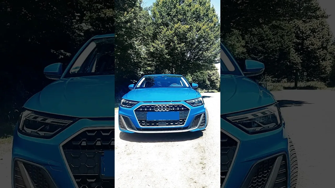 TurboBlauer Audi A1 Sportback – So Blue – #Audi #sline #Germany