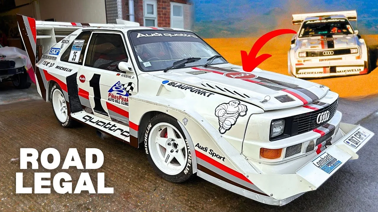 IL A CONSTRUIT UNE AUDI S1 E2 LÉGALE POUR LA ROUTE !