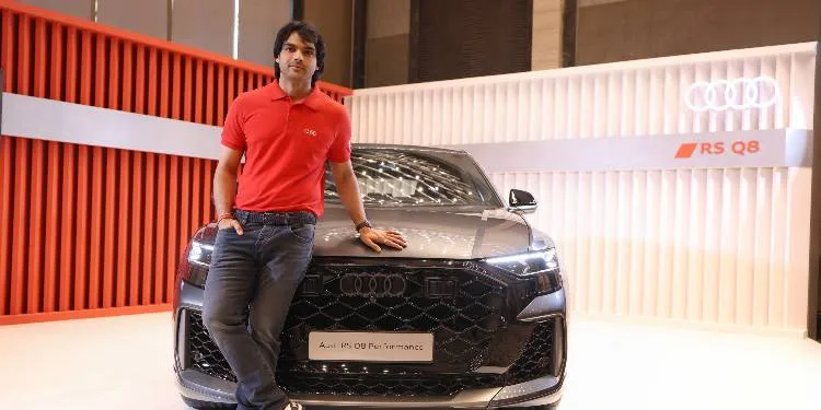 Le champion olympique Neeraj Chopra s’associe à Audi India
