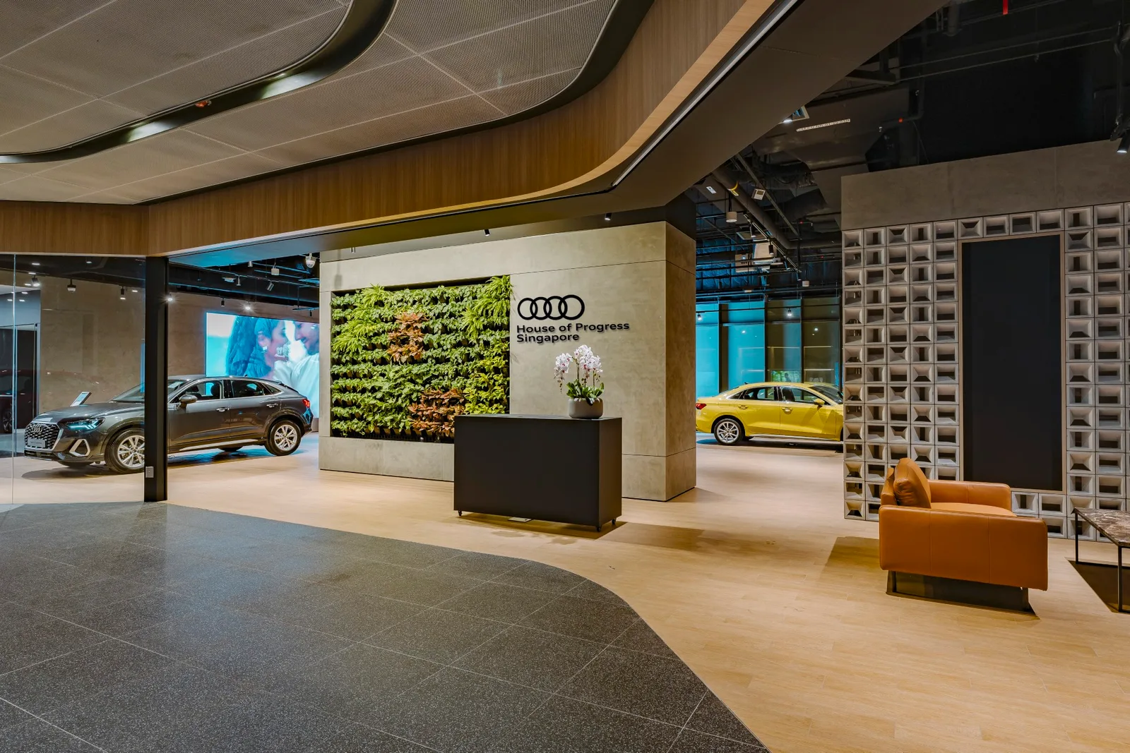 Audi lance House of Progress Singapour