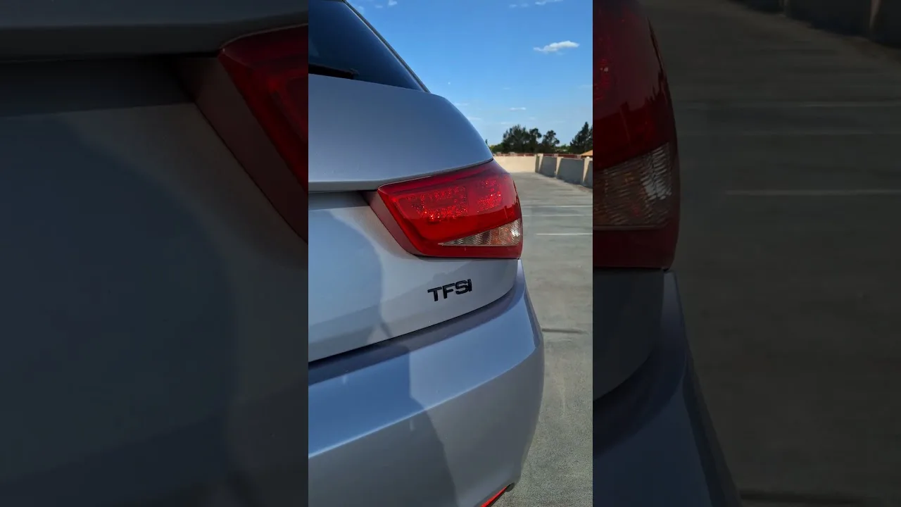 Badges noircis sur cette Audi A1 !!! #Audi #Automobile #diyAutorepair