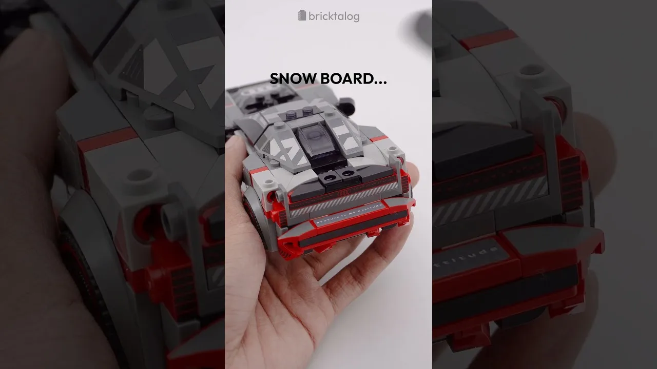 LEGO 76921 Audi S1 ​​E-Tron Quattro # LEGO76921 #AUDI # E-TRON #QUATTRO #LEGOSPEEDCHAMPIONS