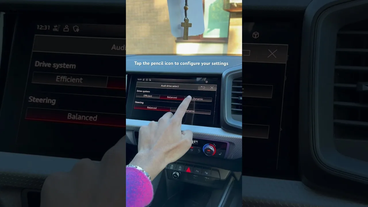 Audi A1 Vorsprung – Individual ‘drive select’ Mode