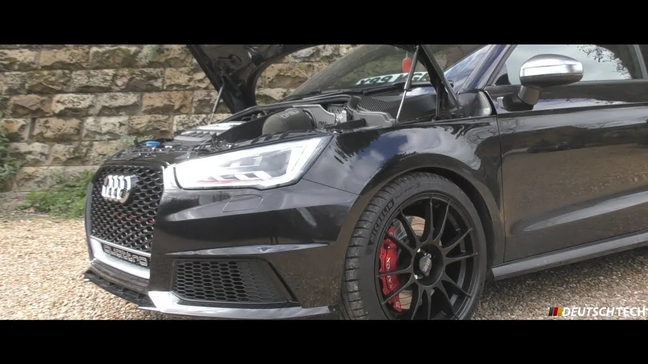412HP Audi S1 ​​Stage 3- IS38- Pops & Bangs!