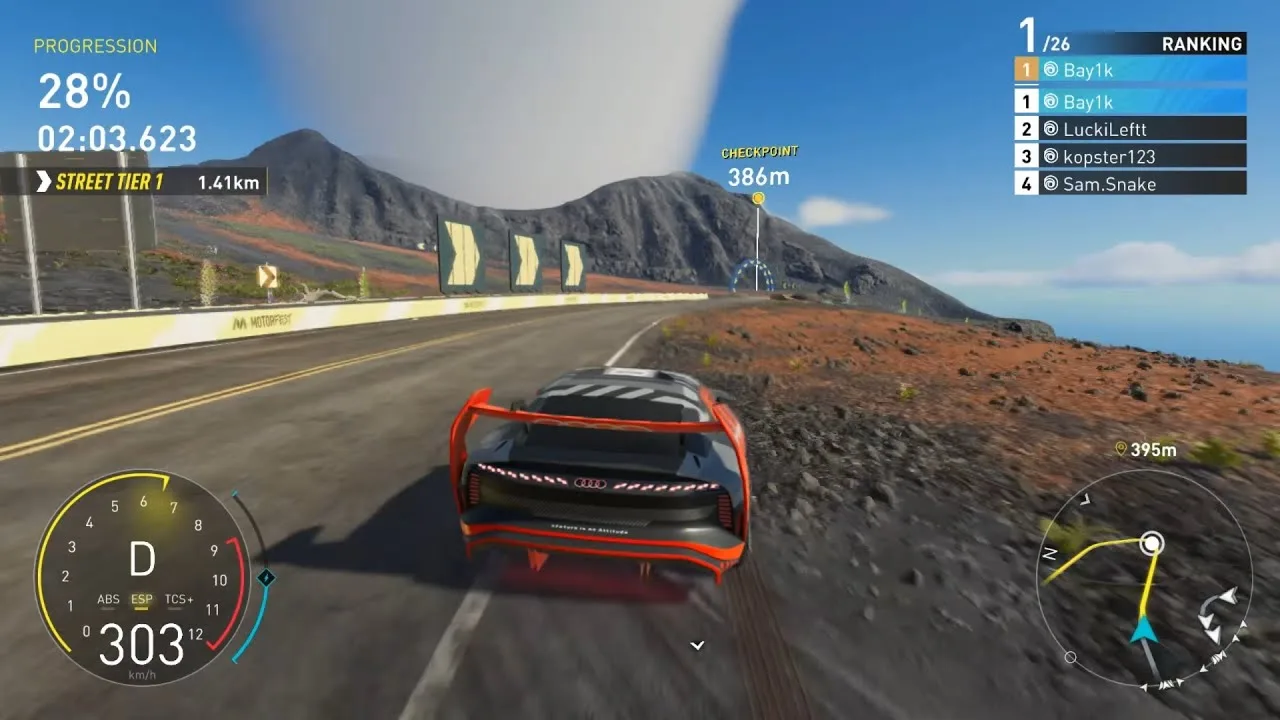 Grandrace EV Full, S1 E-tron Quattro Hoonitron, Mustang Mach-E GT, Vision Eq Silver Arrow