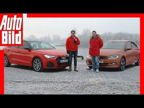 Duel derrière la digue : test / rapport de conduite / avis Audi A1 vs VW Polo (2019)
