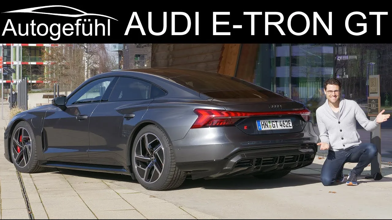 Au volant de l’Audi e-tron GT ! EXAMEN COMPLET de la supercar EV d’Audi
