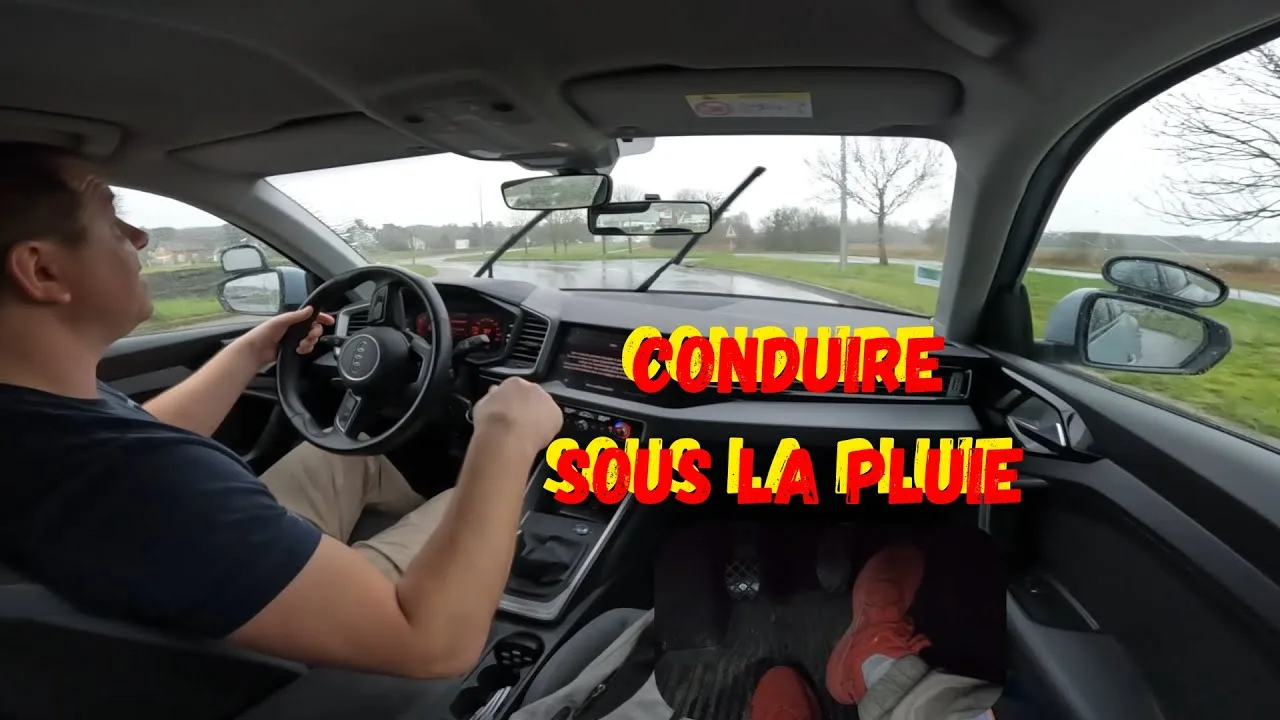 Conduire sous la pluie