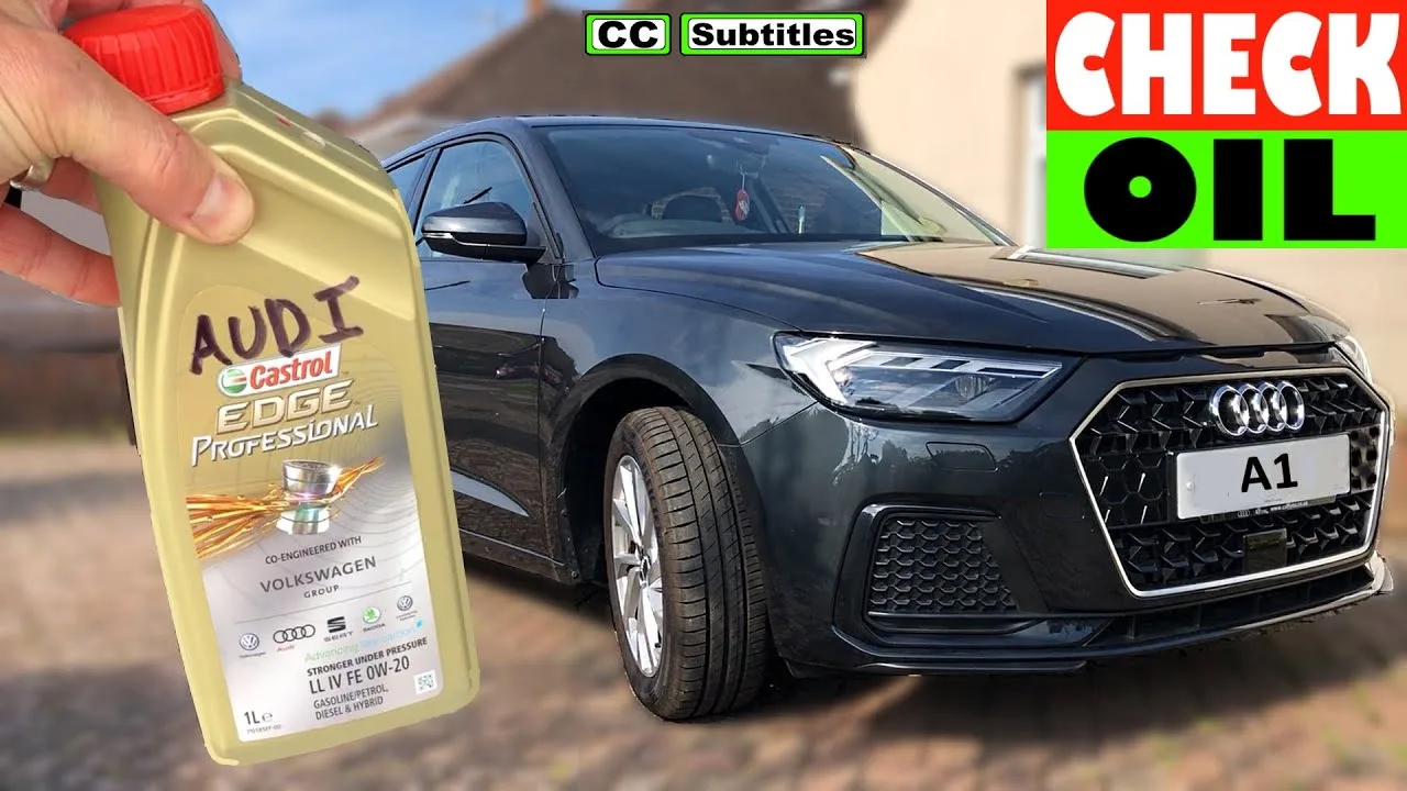 Comment vérifier l’huile moteur sur Audi A1 Sportback