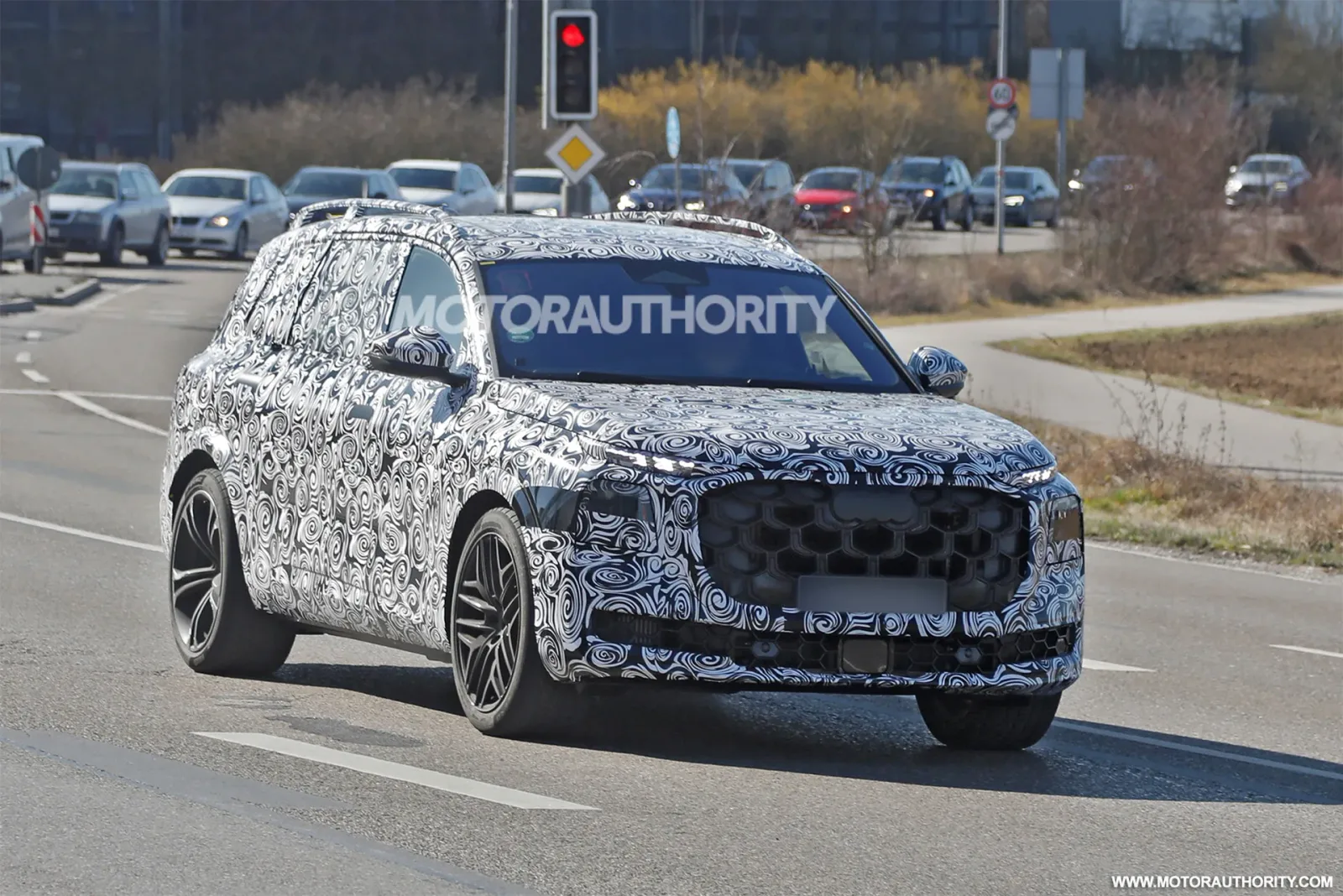 2027 Audi Sq9 espionné pour la première fois