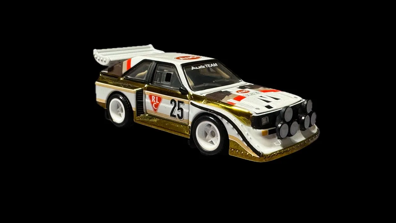 Hot Wheels RLC 1985 Audi Sport Quattro S1 Review and Uncarding