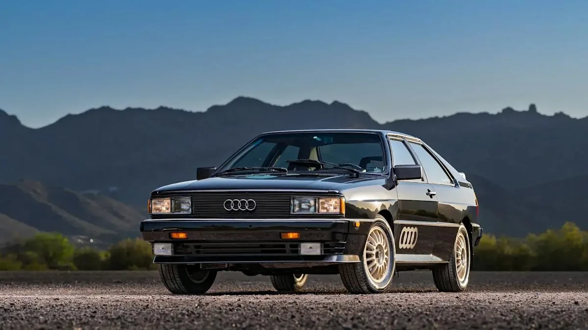 1983 surfaces Audi Quattro sur Bring a Trailer avec charme classique et patrimoine de rallye