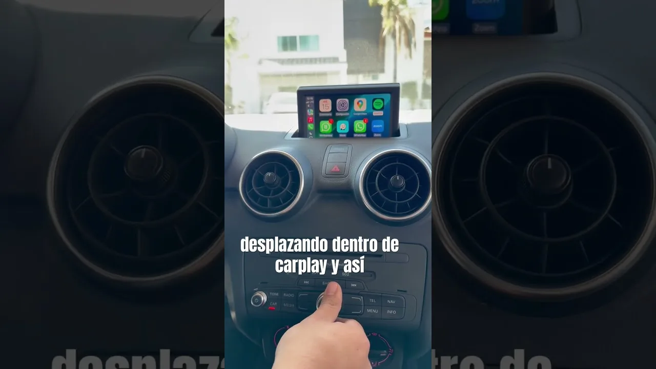 “¿Tienes un Audi A1 y aún no tienes Apple CarPlay? 🚘✨ ¡Es hora de modernizar tu auto! #automobile