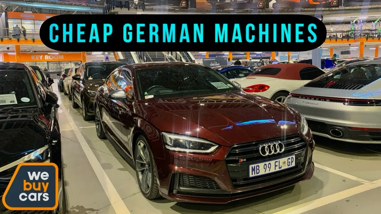 Voitures de luxe abordables Audi A1-A7 Sport chez les webucycars afrique du Sud