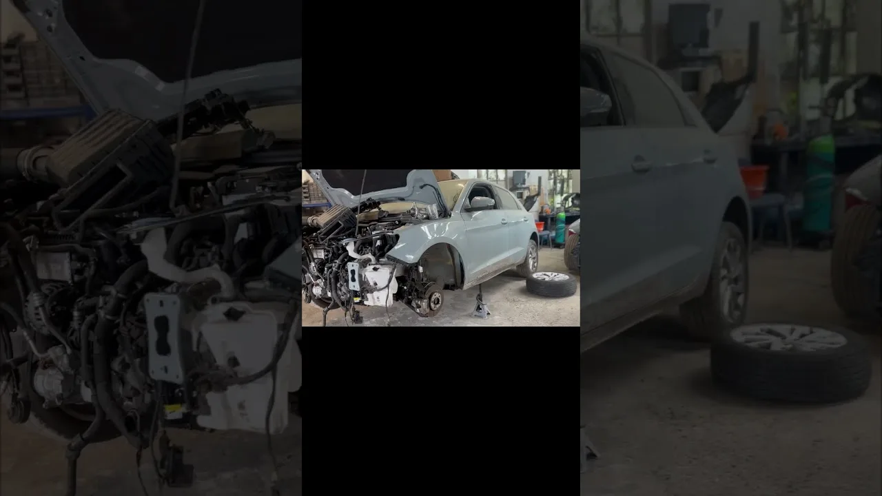 How to repair Audi A1 front end #front #a1 #audi #2021 #2023 #audia1