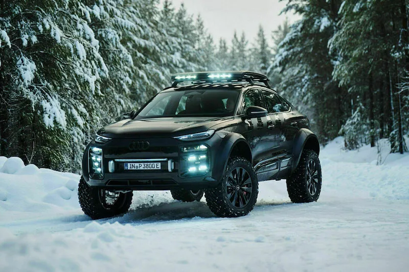 Audi déchaîne le Q6 E-tron Offroad Concept: une bête électrique prête à la piste