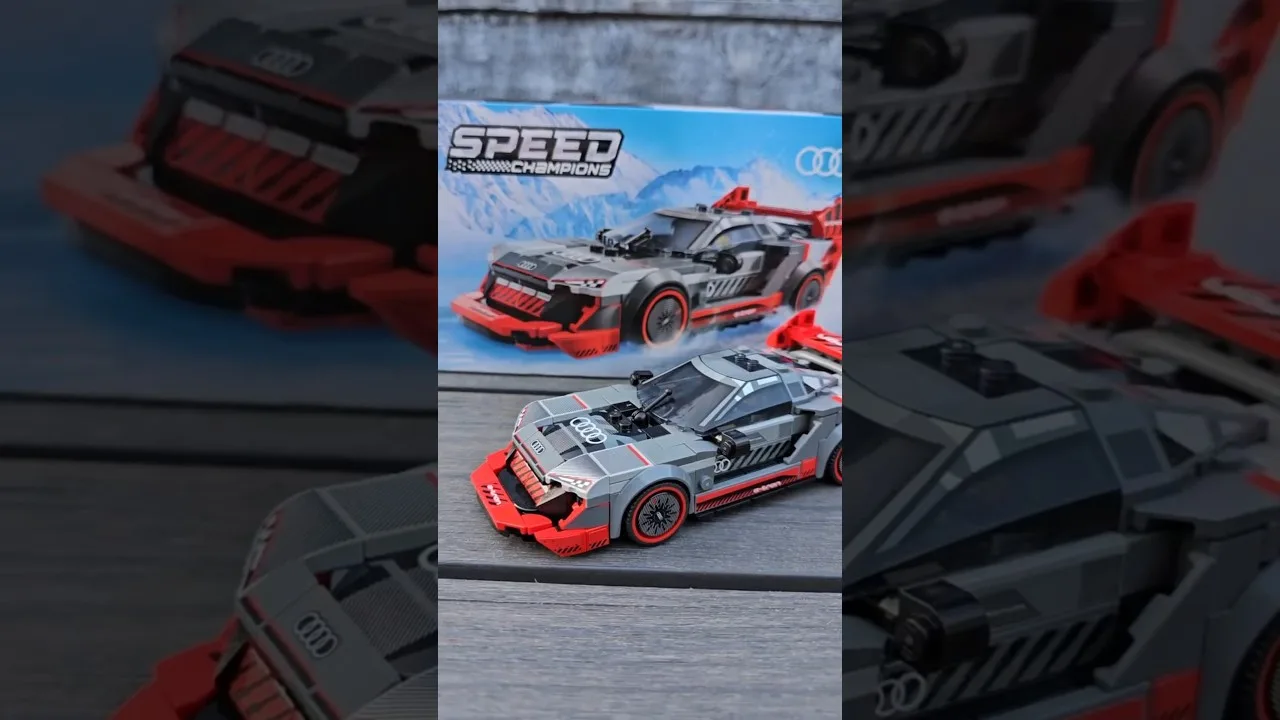 LEGO Speed ​​Champions Audi S1 ​​E-Tron Quattro Race Car 76921 #Lego #LegospeeedChampions #Audi #RaceCar