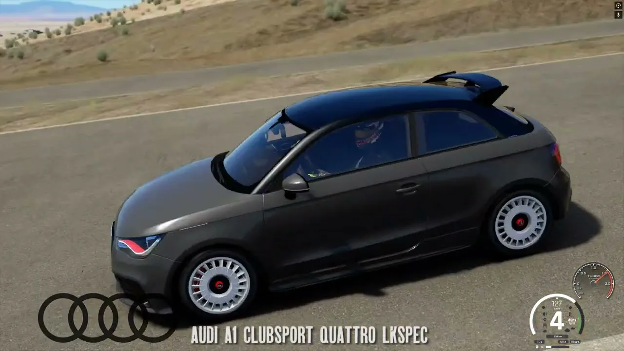 2011 Audi A1 Clubsport Quattro lkspec @ Willow Springs – Horse Thief Mile
