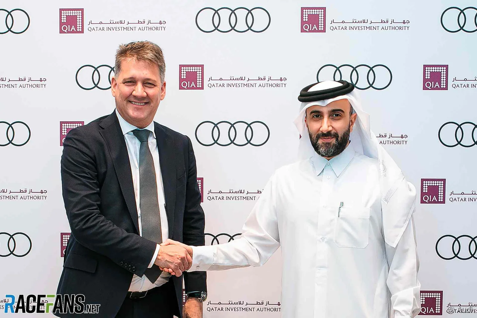 Audi vend une participation « significative » dans l’écurie de Formule 1 au fonds patrimonial du Qatar · RaceFans