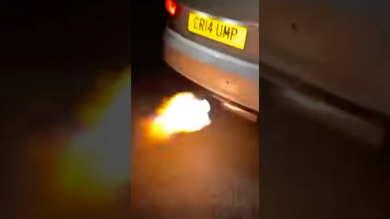 Audi S1 Exhaust Flames #cars