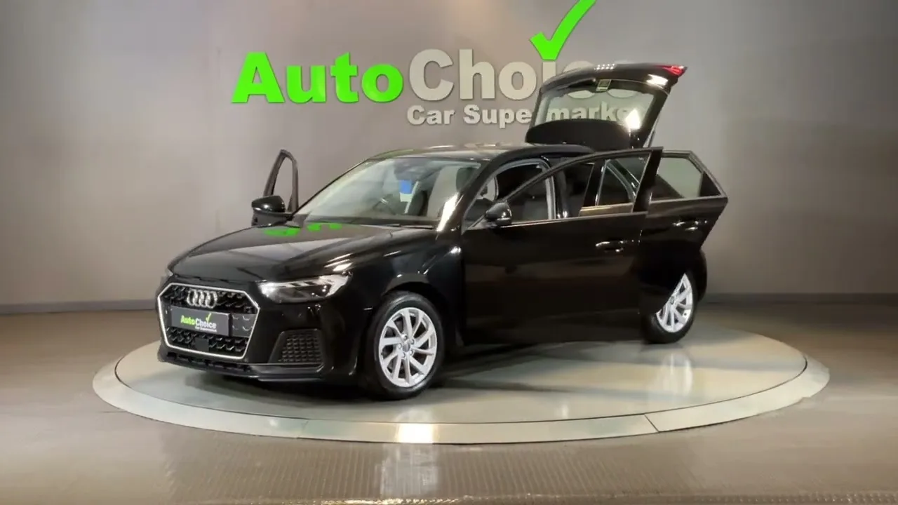Audi a1 in black