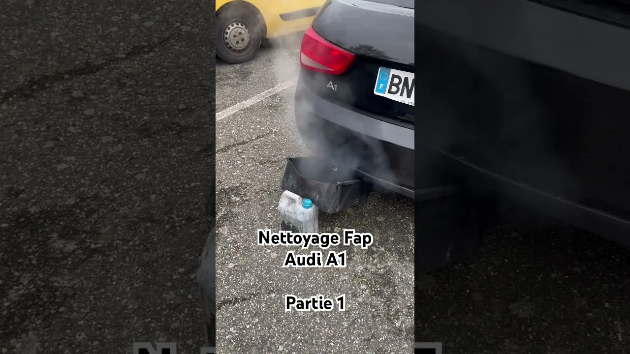 Nettoyage Fap Audi A1 Partie 1