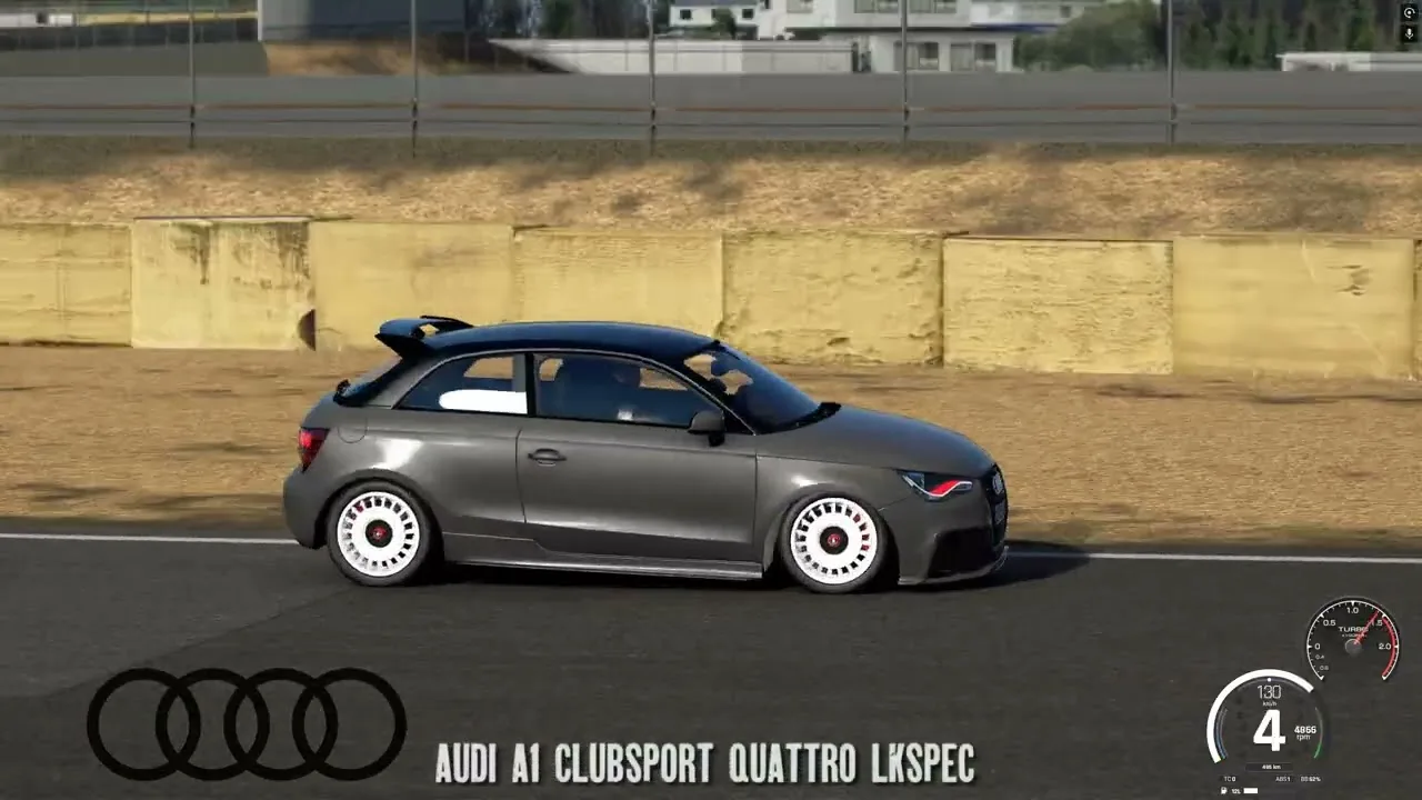 2011 Audi A1 Clubsport Quattro lkspec @ tsukuba