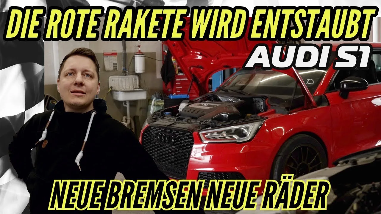 NOTRE AUDI S1 SERA AJUSTÉE / FREINS / CHÂSSIS / HORS CIRCUIT / CONTRÔLE D’USURE