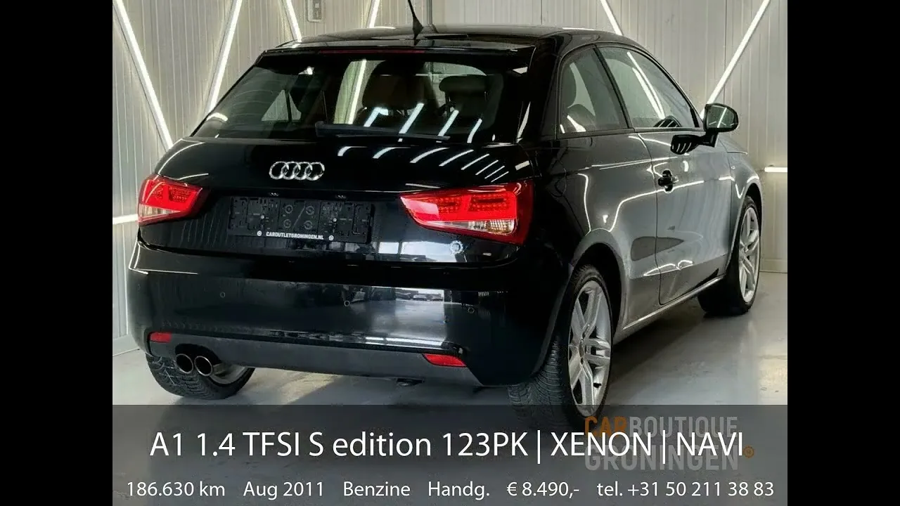 Audi A1 1.4 TFSI édition S 123HP | XÉNON | NAVIGATION | APPRENDRE | CHALEUR DE SIÈGE |