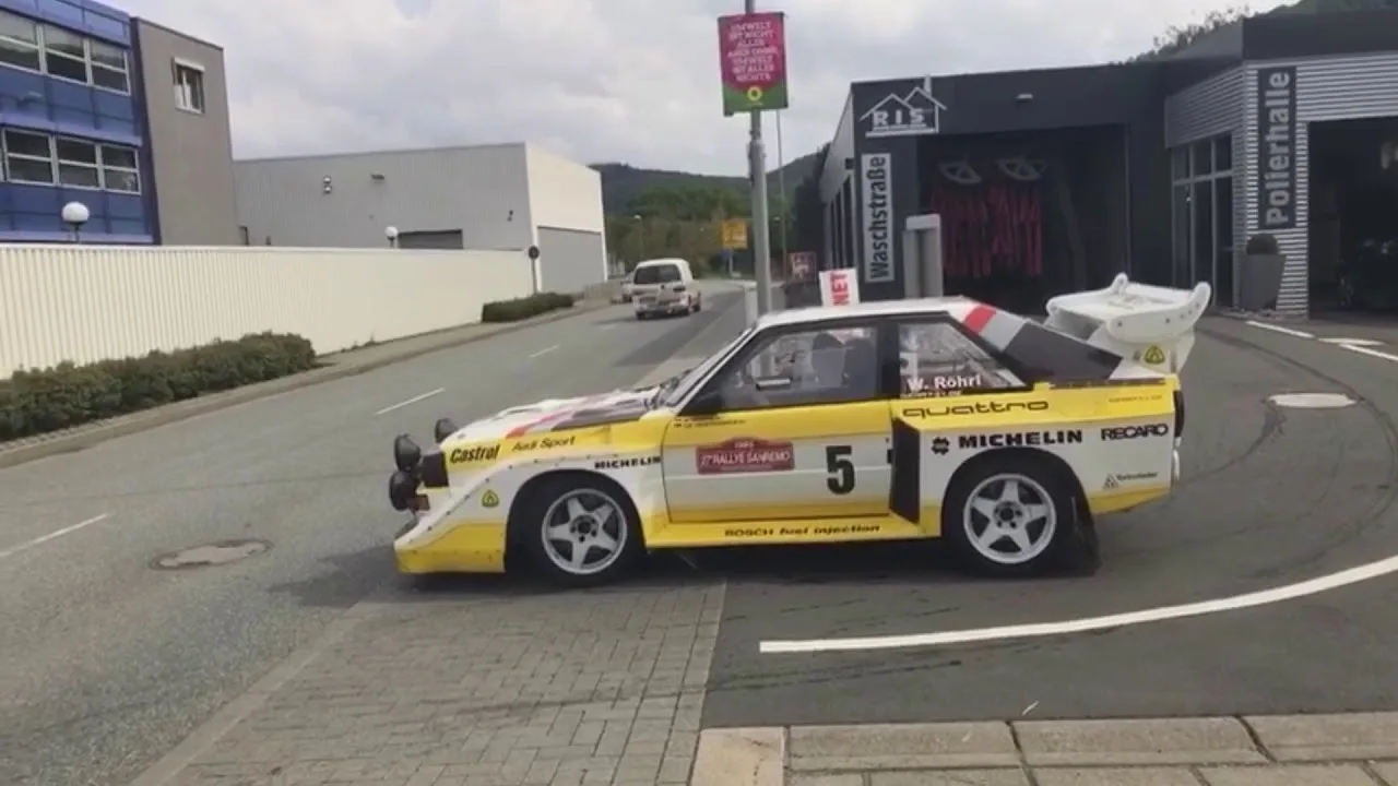 Audi S1 ​​​​Quattro – Groupe B/W. Röhrl / SOUND EXTREME