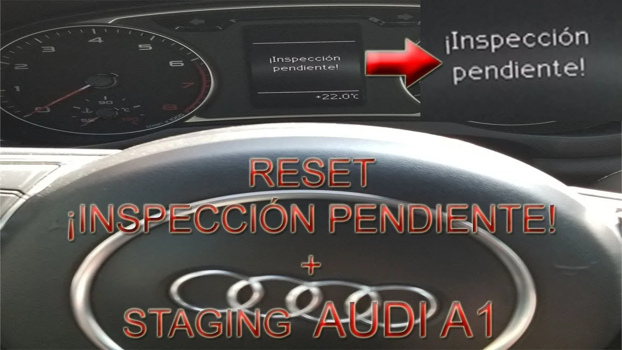 Audi A1 | Inspection en attente + mise en scène