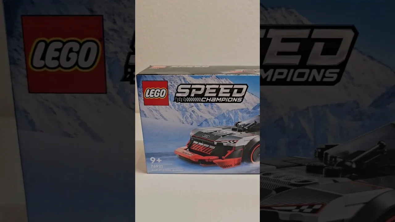 Déballage LEGO Speed ​​Champions 76921 Audi S1 ​​e-tron quattro