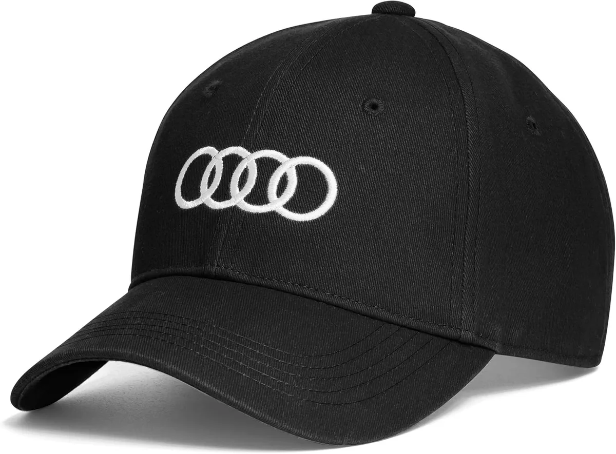 Audi Casquette Unisexe avec Anneaux 3131701000 – Noir – 55-59 EU