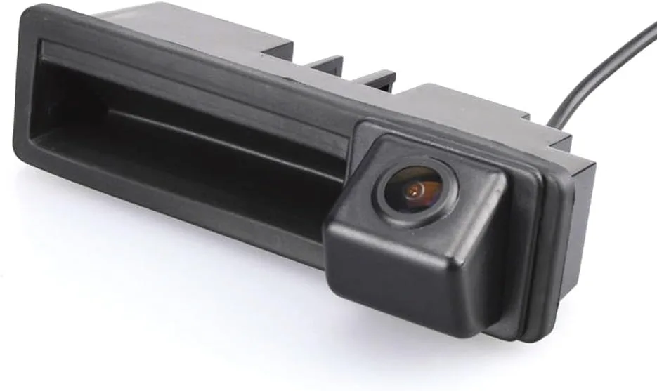 Caméra de recul avec poignée de coffre, aide au stationnement améliorée avec vision nocturne 8IR, grand angle de 170 degrés, étanche, caméra de recul pour Audi A6L/Q7/A3/A4/A6L/8E