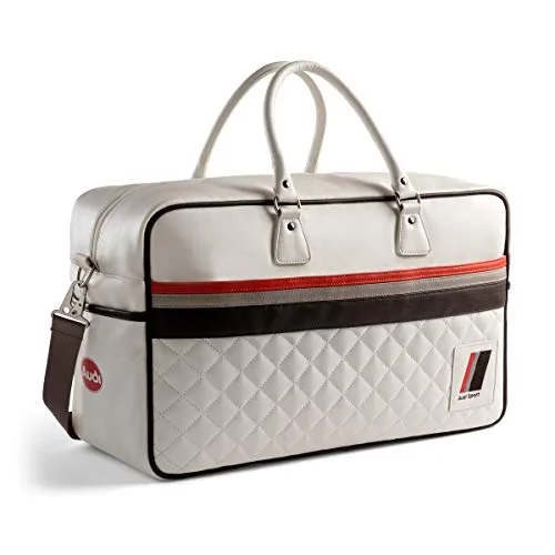 Audi Original Patrimoine Sac de Loisirs, Offwhite Blanc Cassé, 3151800700