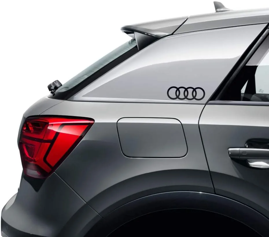 Audi 8W0064317E Film décoratif avec emblème et logo Noir