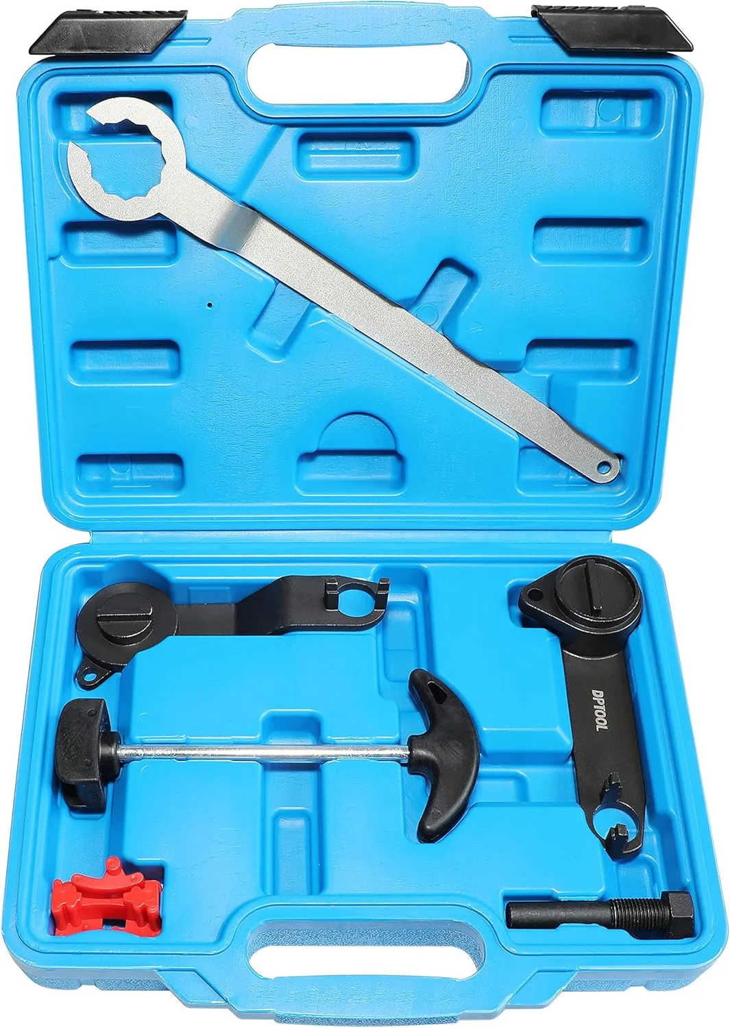 Kit d’outils de calage d’arbre à cames et de vilebrequin pour VAG EA211 1,0 L 1,2 L 1,4 L 1,6 L FSI TSI TFSI Compatible avec VW Audi A3/Golf VII/Jetta/Skoda Octavia/Seat Leon Kit d’outils de calage moteur