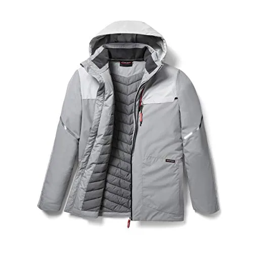 Audi Sport Veste d’extérieur pour homme gris clair xl