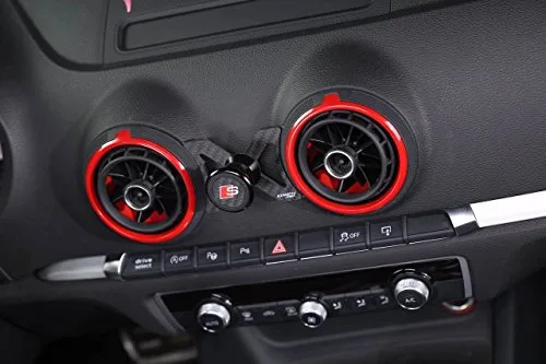 Magnet Phone Holder for Audi A3/S3/RS3 Magnet Support de téléphone pour Audi A3/S3/RS3 (Carbon Fiber)
