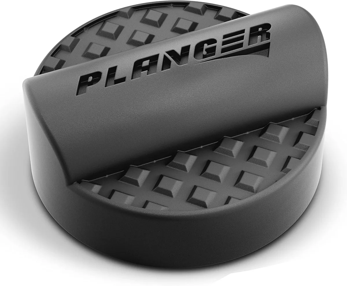 PLANGER® – Curby Pad – Coussinet en caoutchouc pour cric de voiture (pour certains modèles Audi) sur cric – Protège les voitures et les SUV grâce à sa forme et son caoutchouc