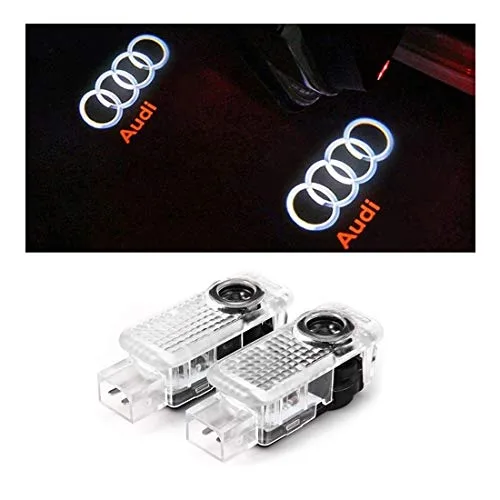 Inlink Logo 2 x voiture Porte Entrée Éclairage Éclairage Projection Porte (Audi1)